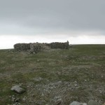 Cross Fell's cross shelter.